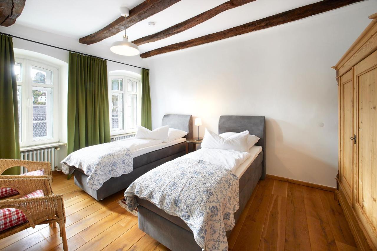 Quellenhof - Wohnen Im Denkmal - Wohnung "Hirtenturm" Blankenheim  Ngoại thất bức ảnh